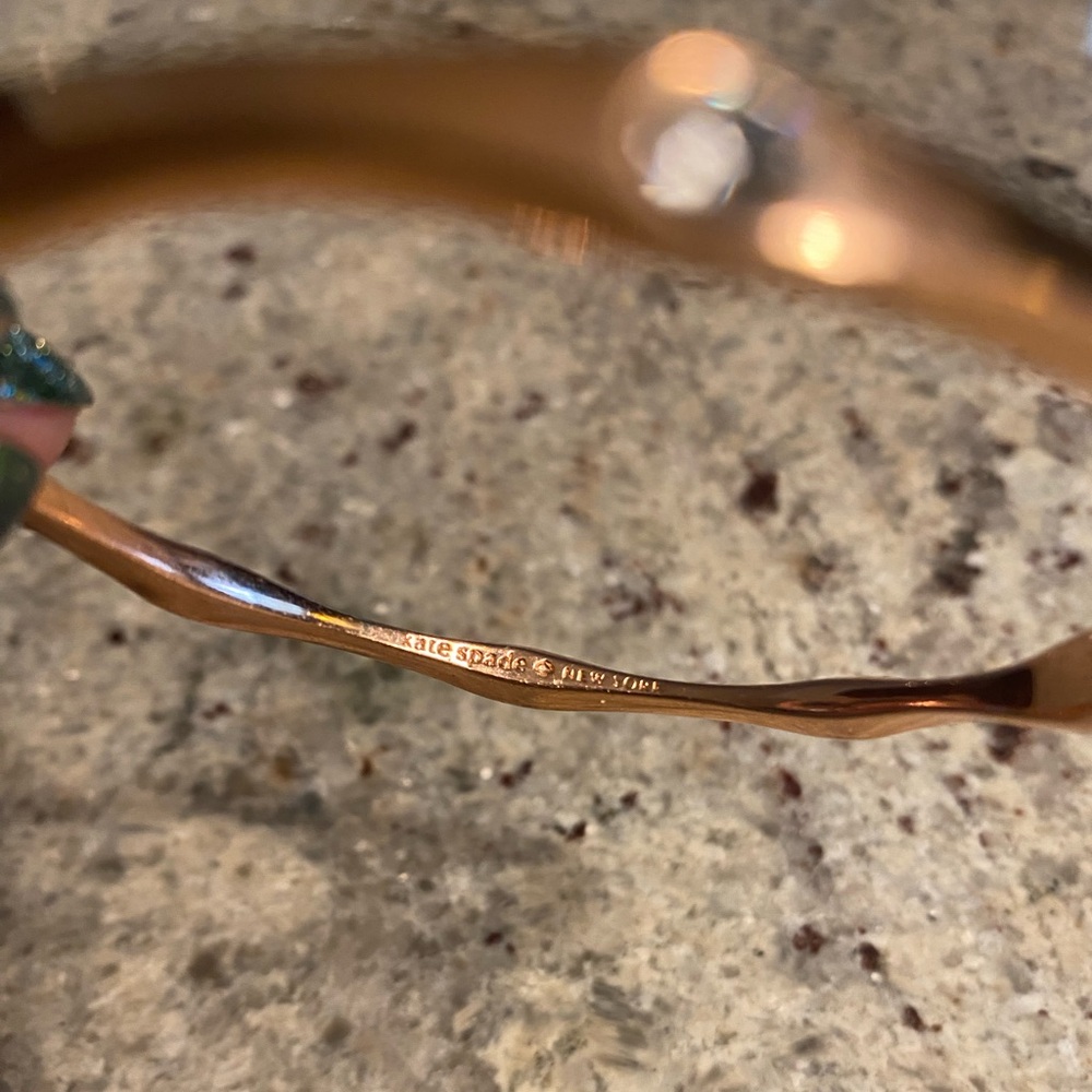 Kate Spade Heavy Metals Wave Bangle Bracelet - Picture 5 of 10